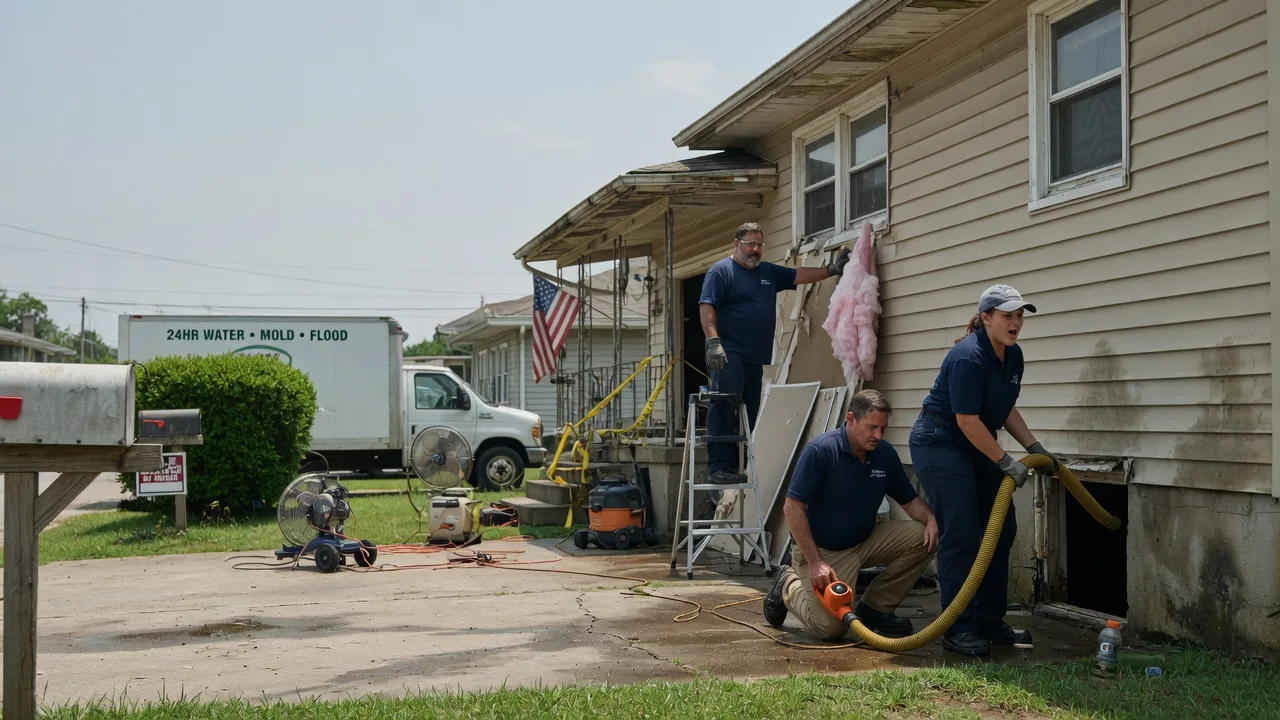 Water Damage Repair in Odell, IL near me